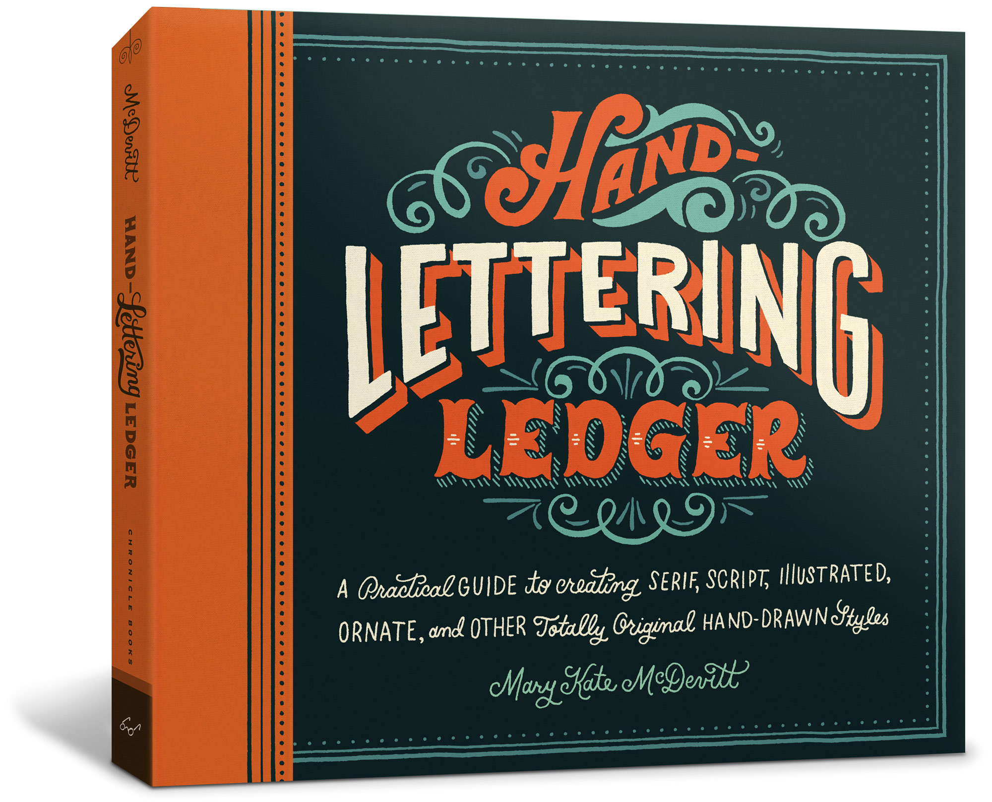 Hand-Lettering Ledger cover