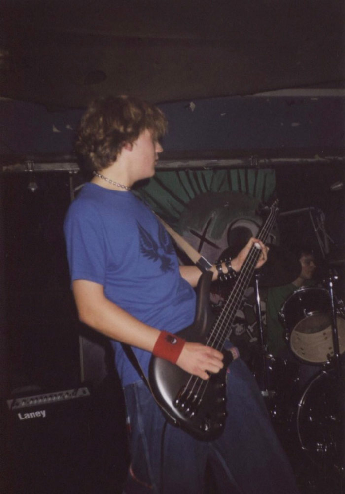 look at that hair; tim in 2003