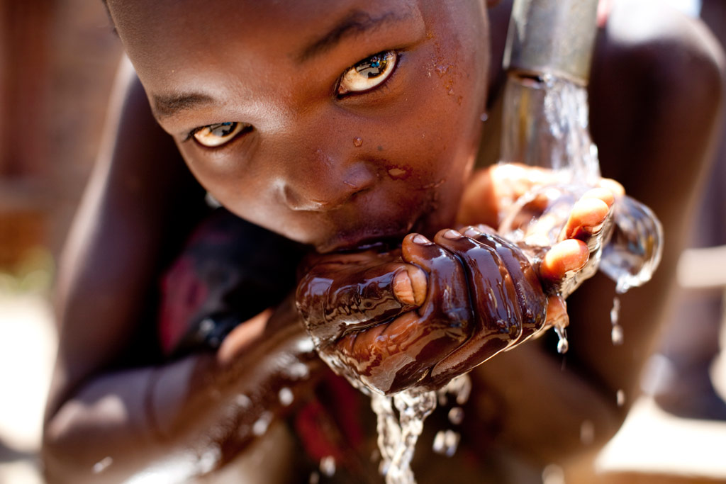 Uganda, for charity: water