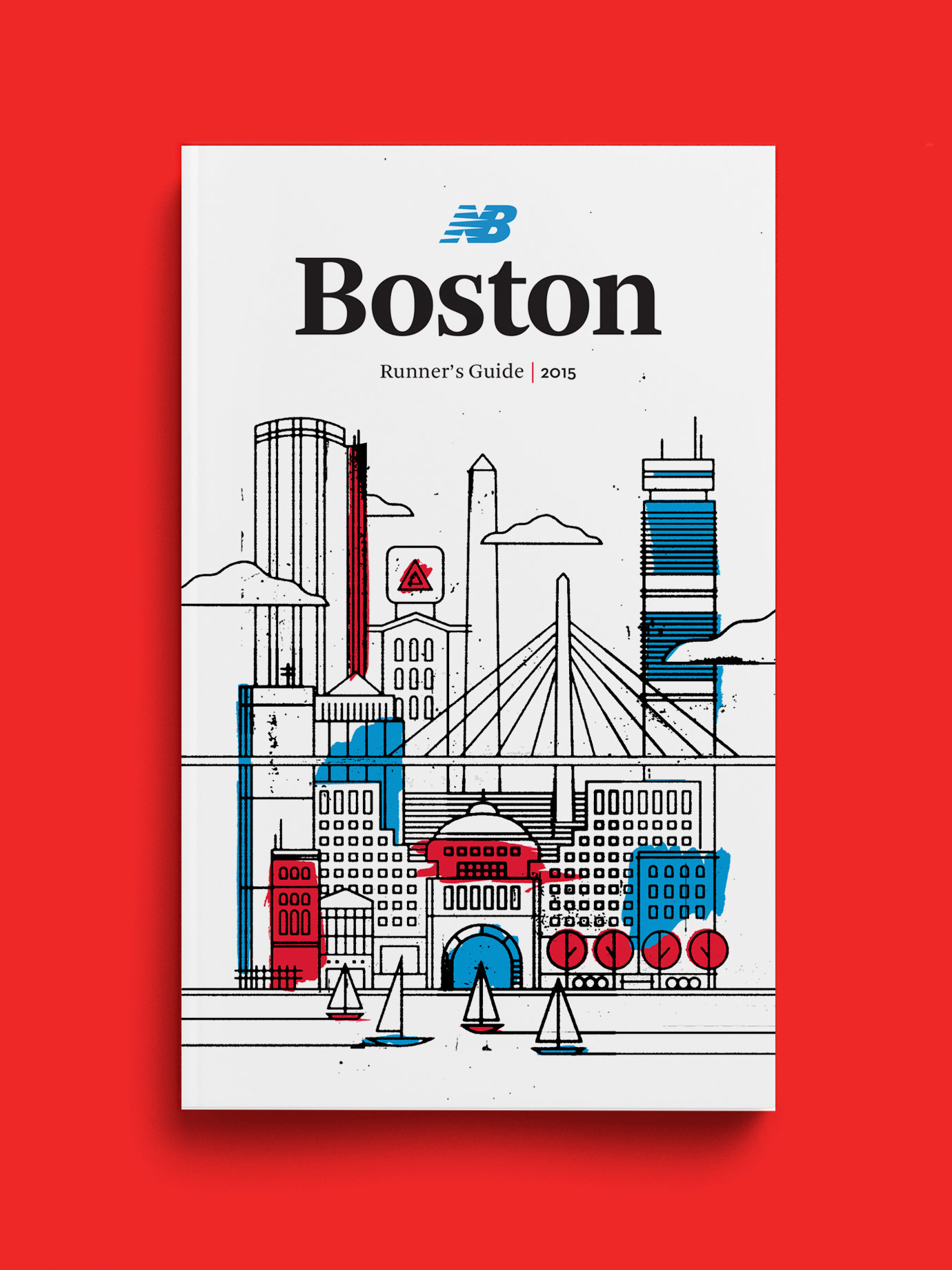 Runnners’ guidebook of Boston for New Balance