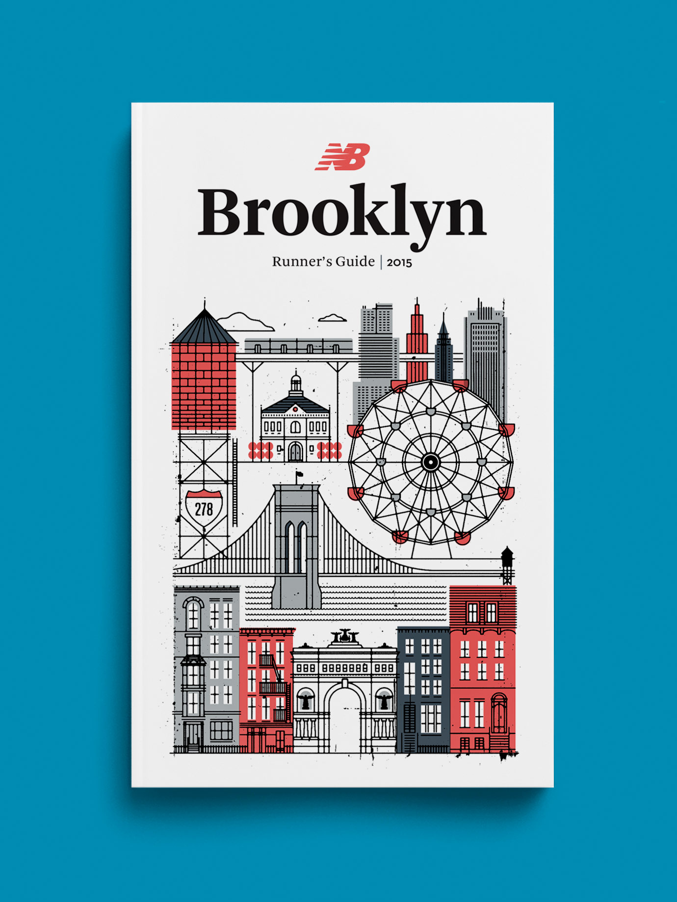 Runnners’ guidebook of Brooklyn for New Balance
