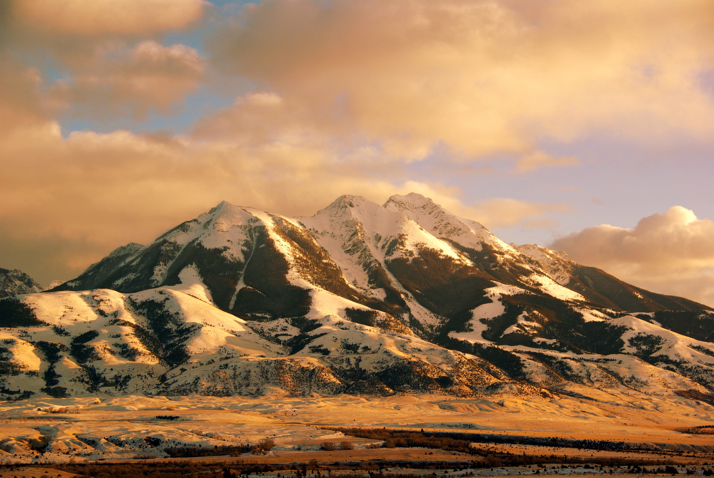 Emigrant Peak in Montana, where Eduardo grew up