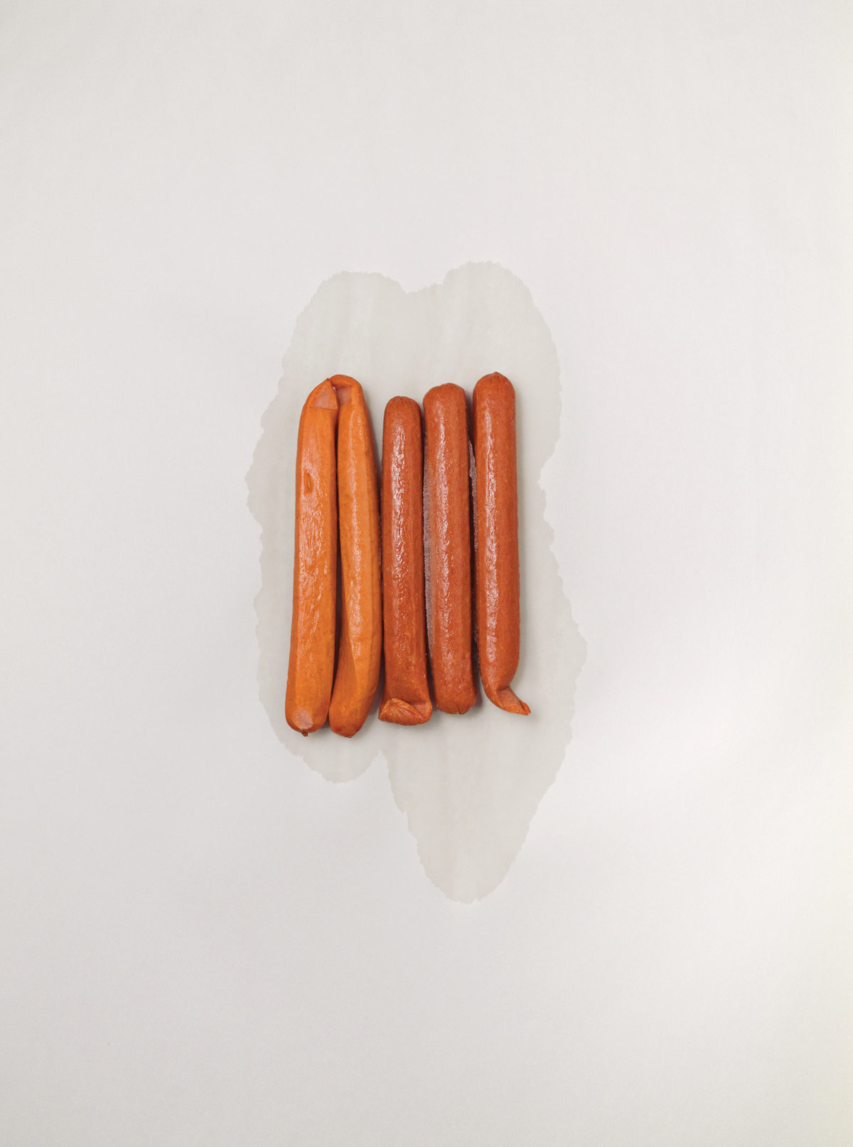 frozen hot dogs thawing