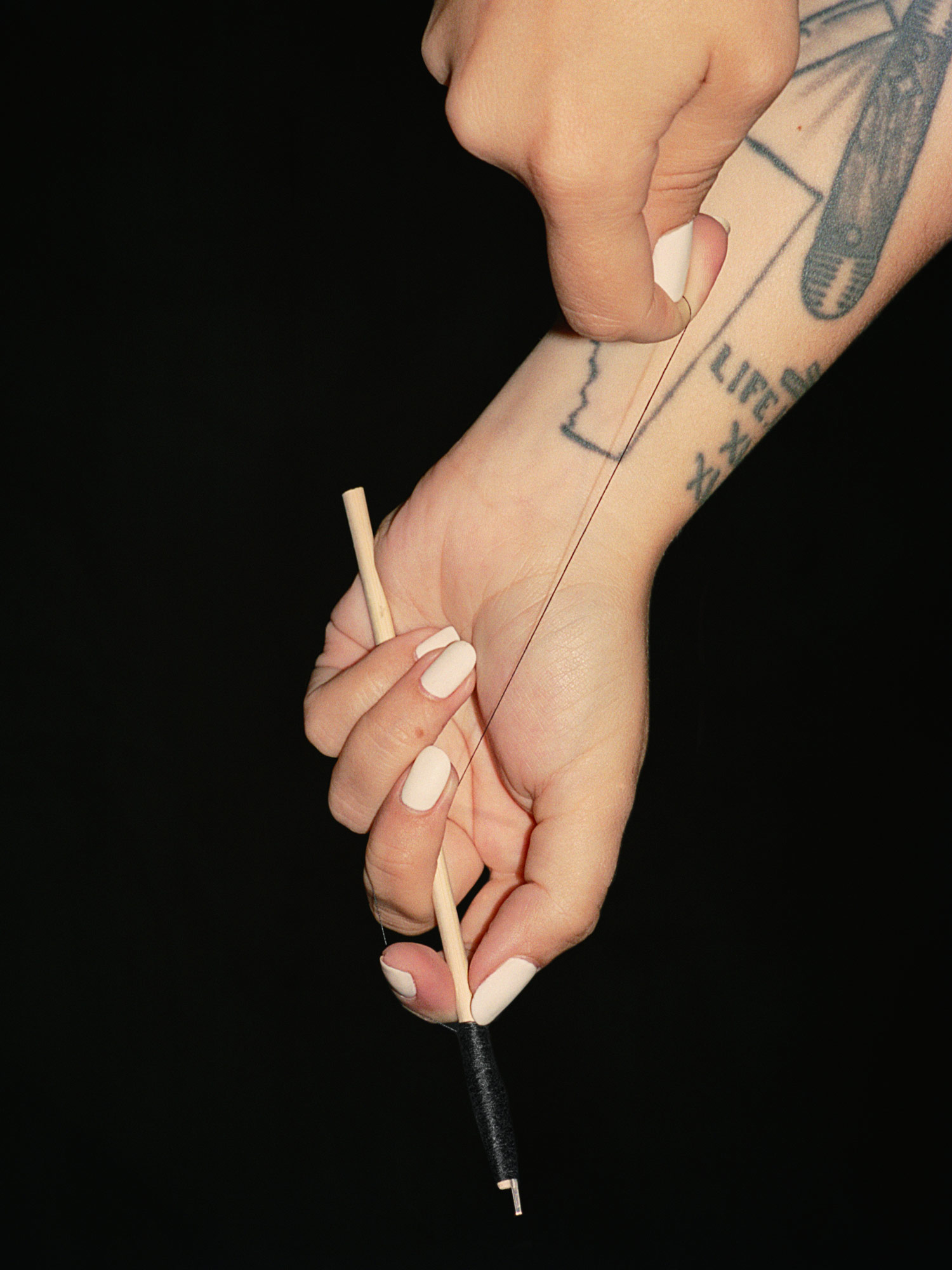 Jenna Bouma - stick and poke needle