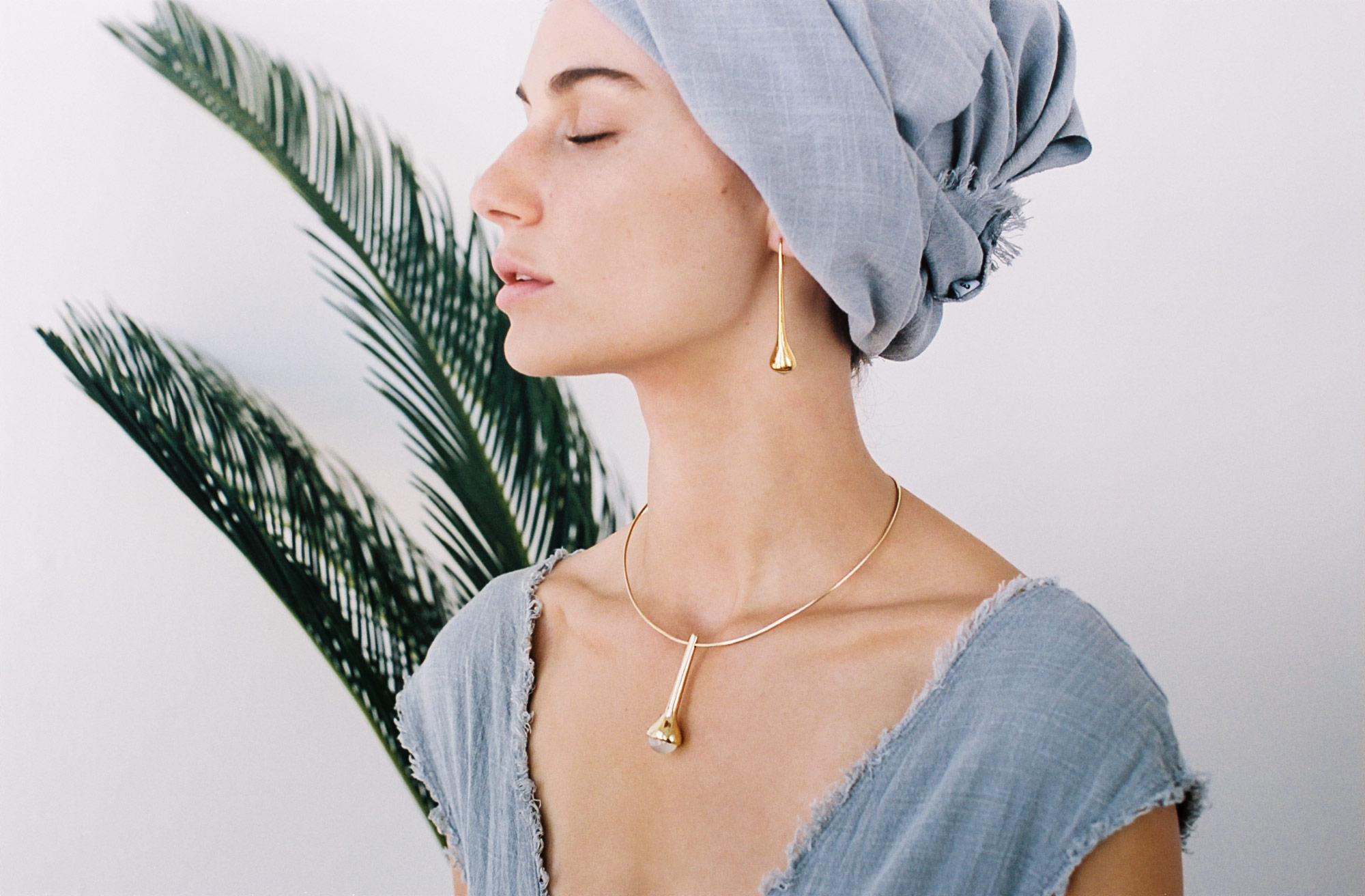 Earrings and necklace from TTWK Spring/Summer 2016 collection, Ritual