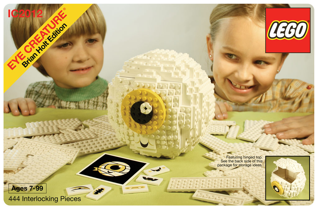 Eye Creature Lego kit