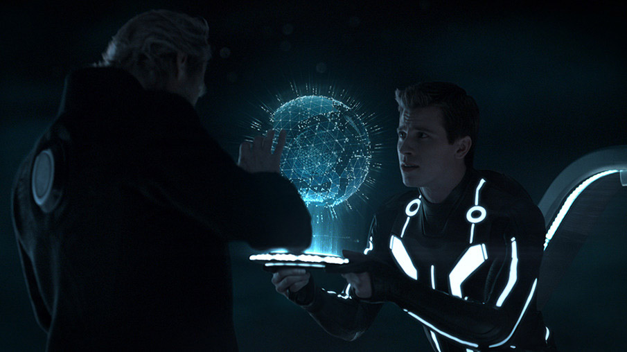 frame from Tron: Legacy