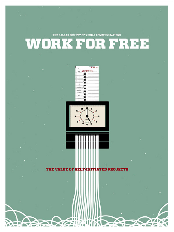DVSC Poster - Work For Free