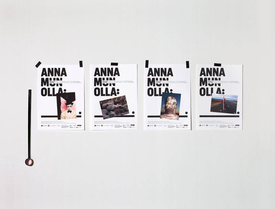 Anna mun olla (Let Me Be) — Exhibition identity for the Annantalo Culture Center in Helsinki
