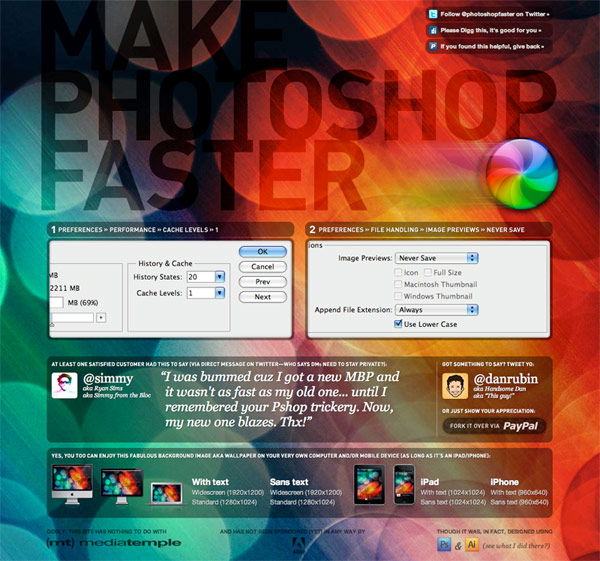 Design: Make Photoshop Faster