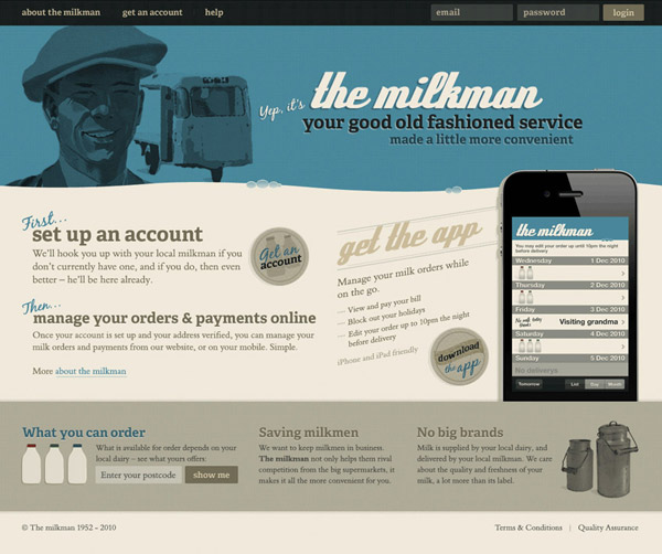 Design: The Milkman