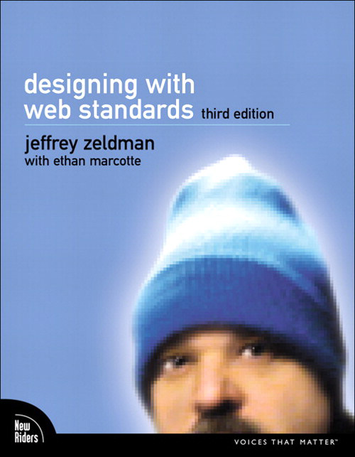 Cover of Designing with Web Standards by Jeffrey Zeldman