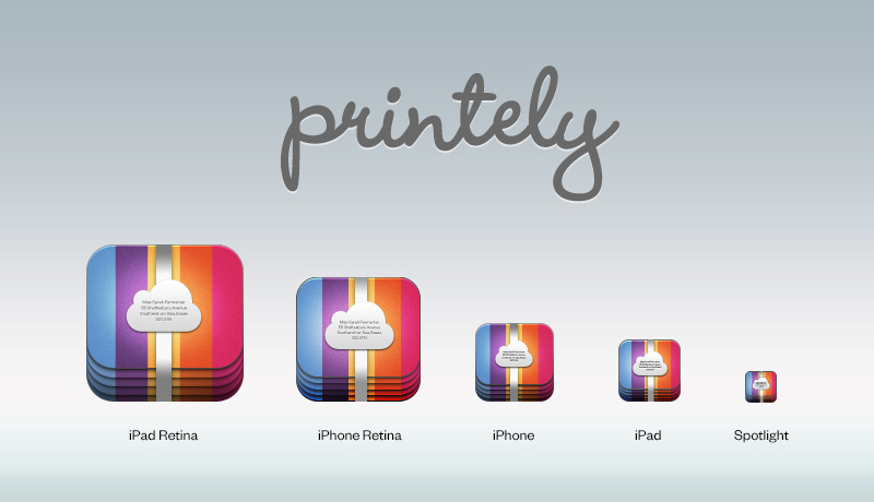 Printley icon set