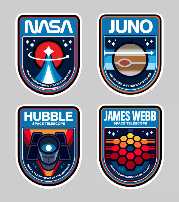 NASA patches
