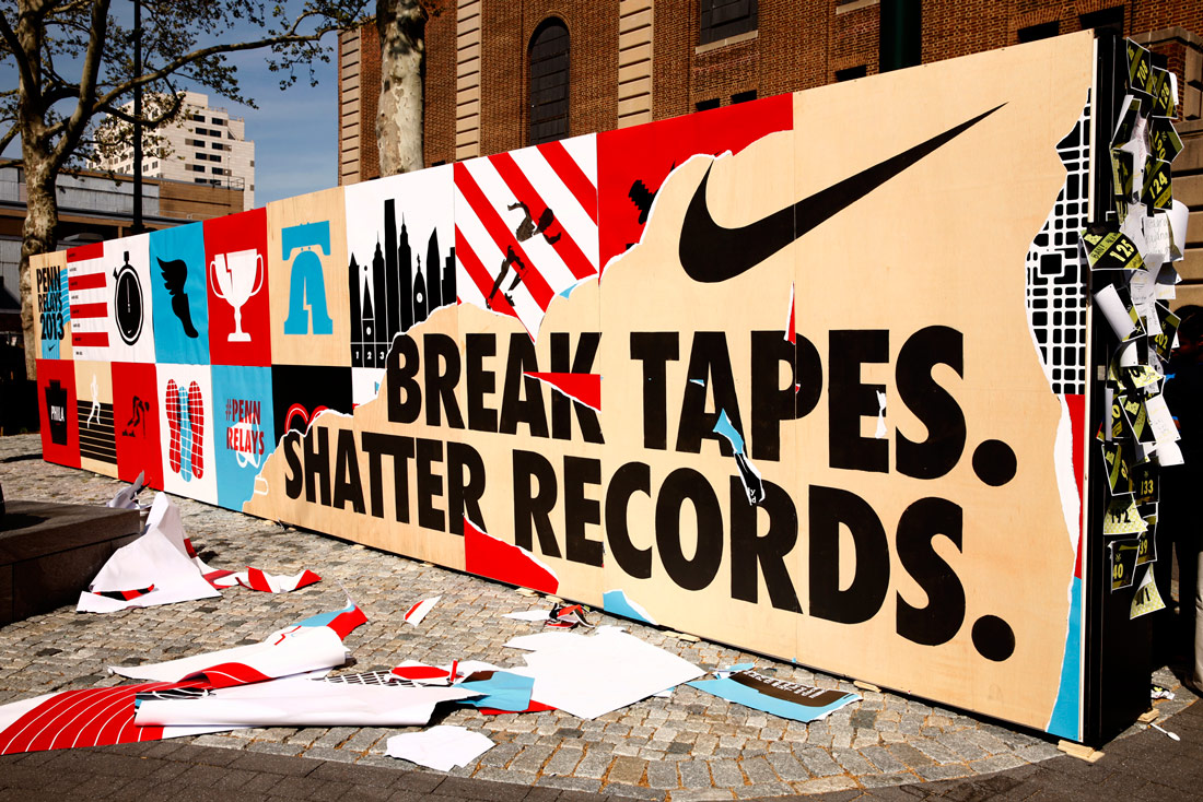 Nike mural