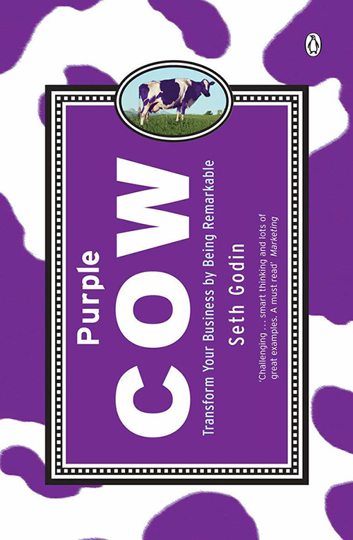 Cover of Purple Cow by Seth Godin