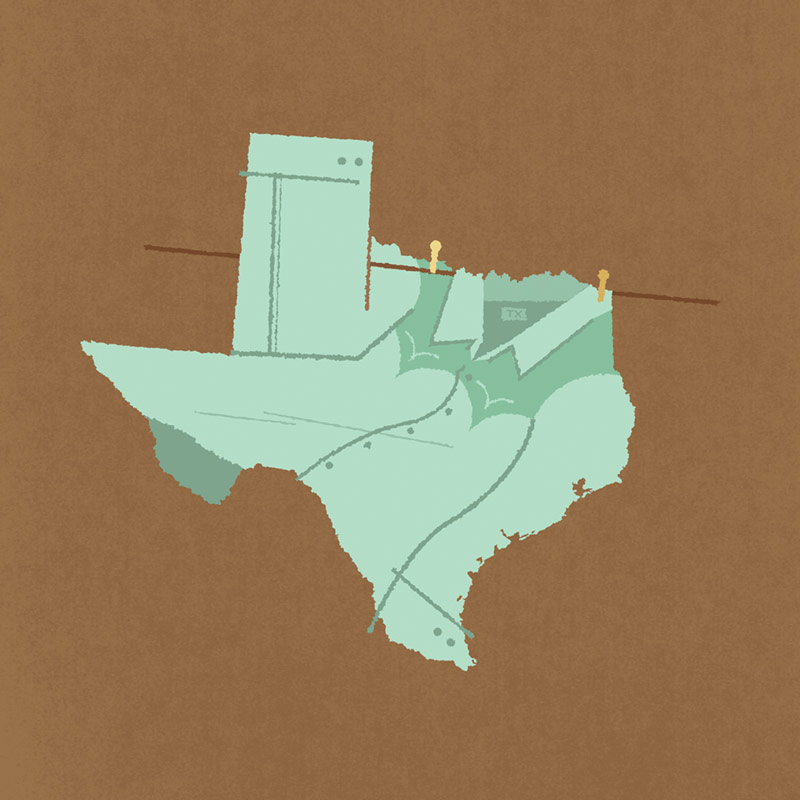 illustration of Texas