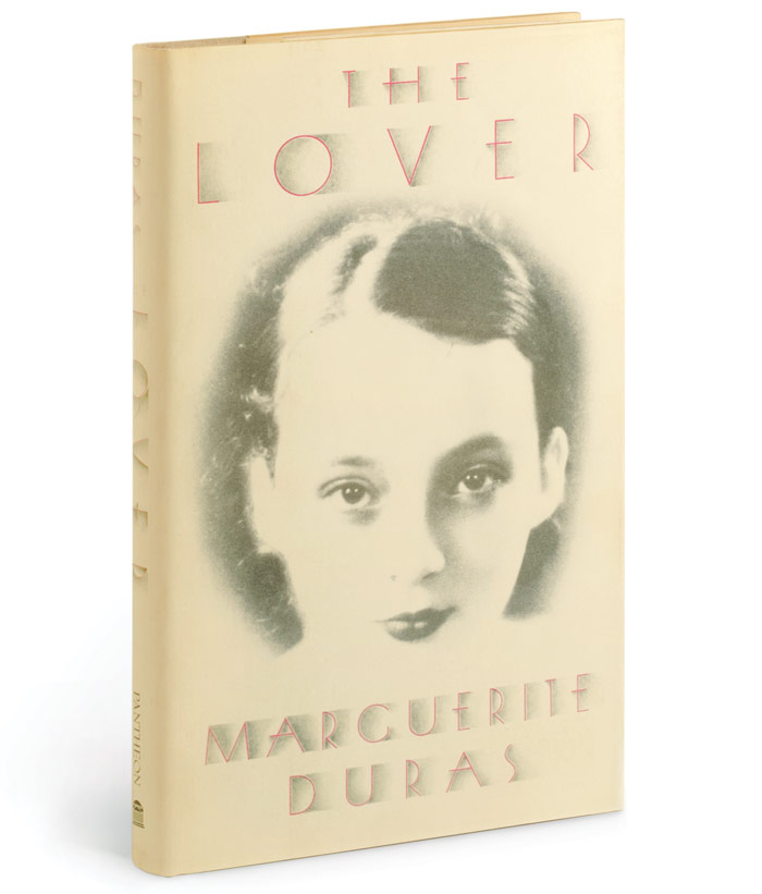 book jacket for the lover