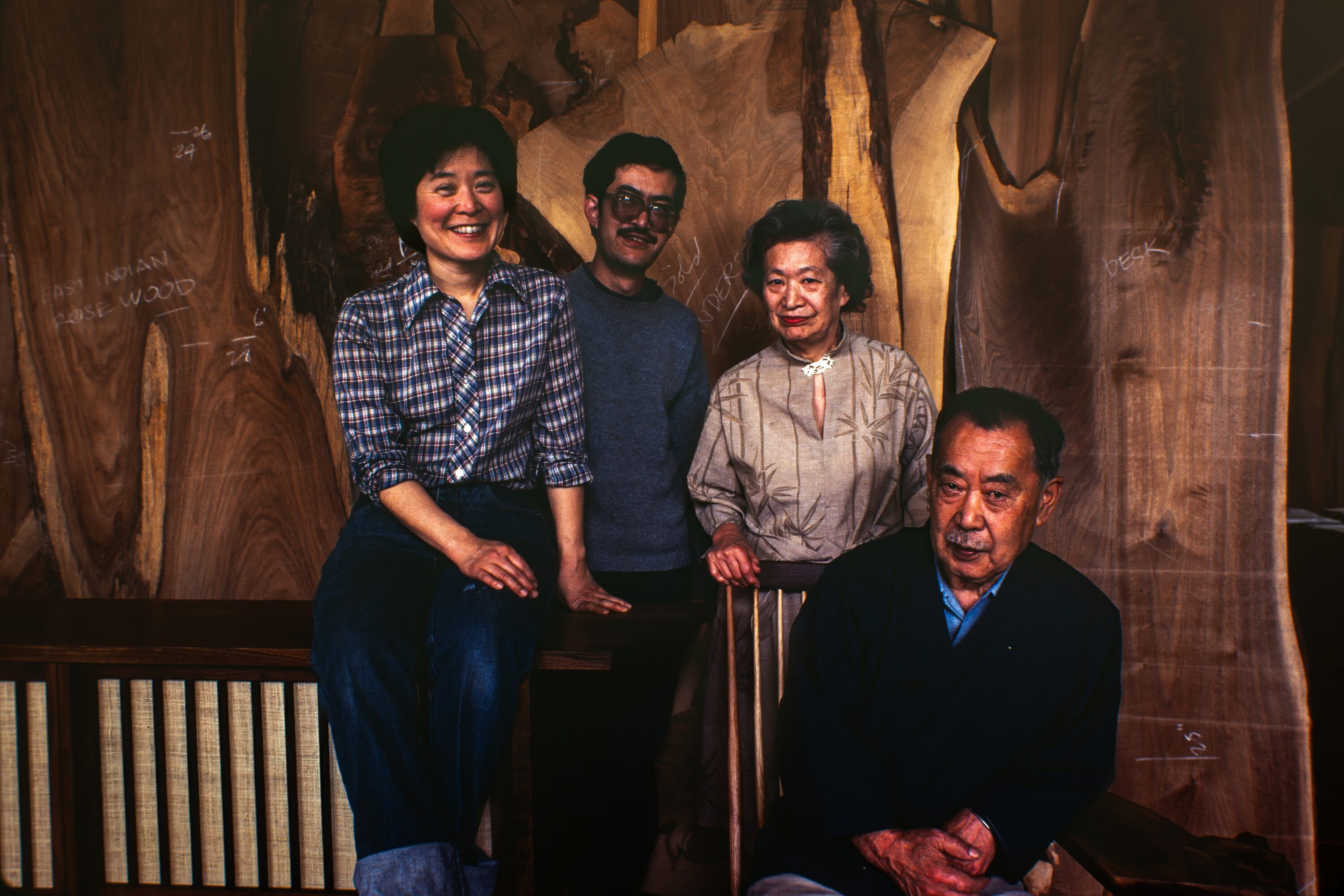 George Nakashima studied forestry before he went into architecture. But his love of trees, which developed at a young age, was passed on to his entire family. (Photo provided by Nakashima Woodworkers)